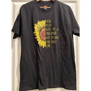 John Lennon Dreamer Sunflower T-shirt size Medium